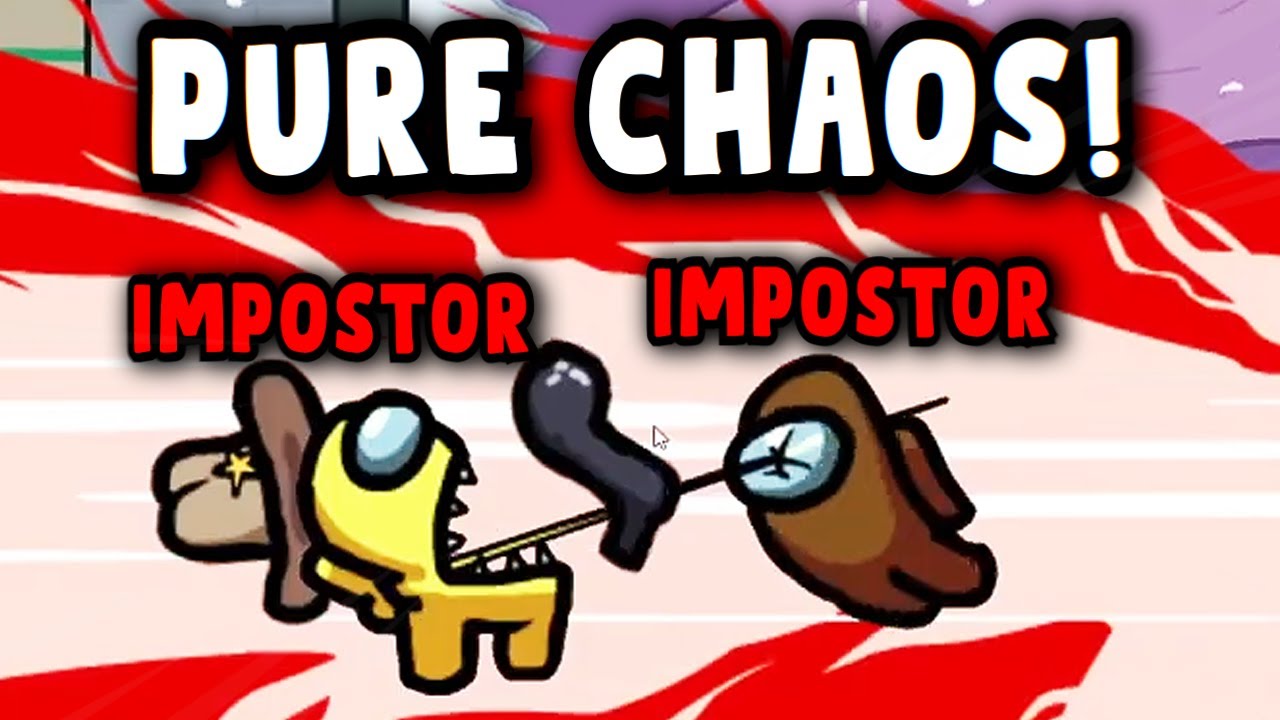 Among Us except the 3 impostors are ANONYMOUS and can kill each other