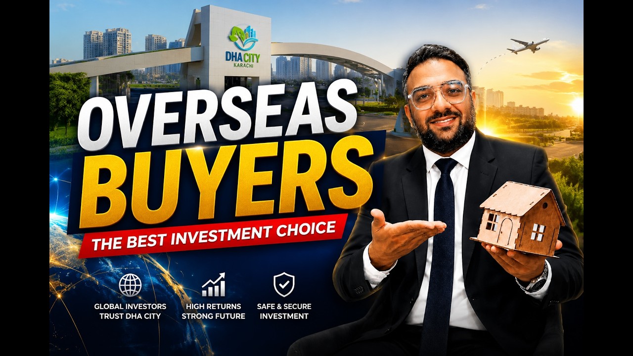 How Overseas Pakistanis Can Safely Invest in DHA City Karachi | Step-by-Step Guide 🇵🇰✈️