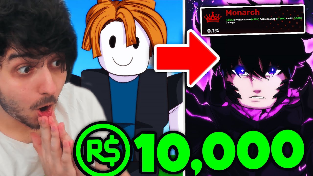 Потрать $10 000 ROBUX и стань СИЛЬНЕЕ в этой НОВОЙ аниме-игре Roblox!