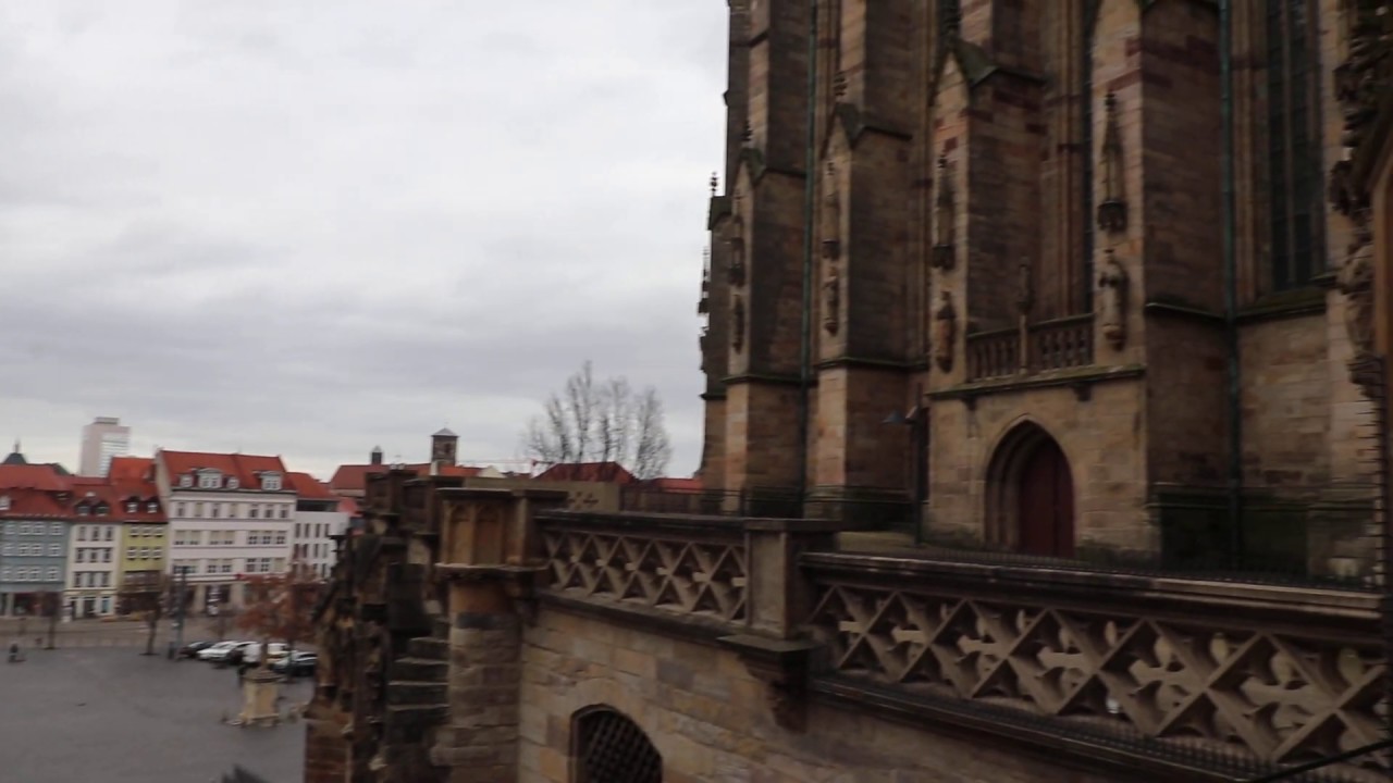 Erfurter Dom | Erfurt Cathedral German Gothic Medieval Church Bells Sounds l Th&uuml;ringen Deutschland