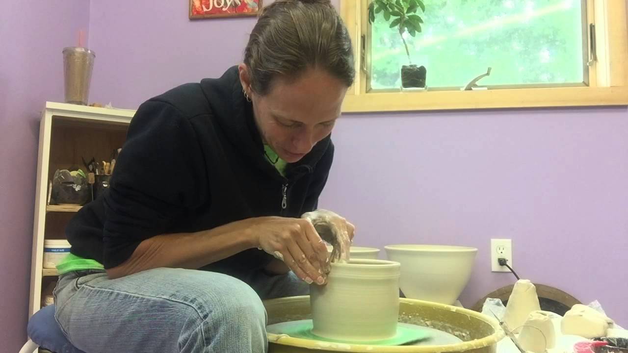 How to throw a 2 part Dip Chiller on the Potters Wheel
