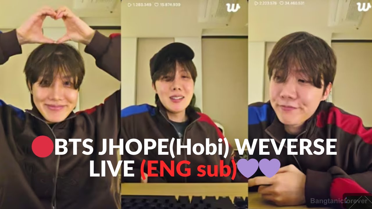 BTS JHOPE(Hobi) Full Weverse LIVE 🔴 Today 💜 29.12.2025  #bts #jhope #hobi #kpop