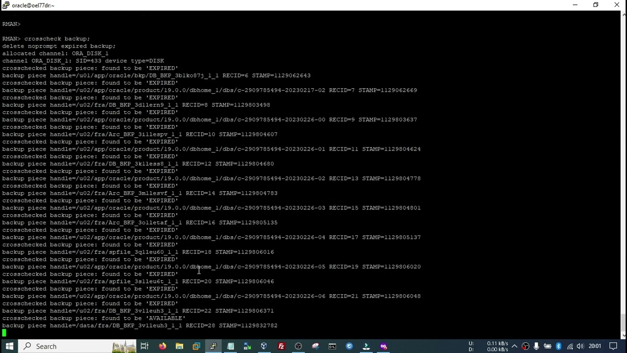 RMAN Backup Restore on Different Server with Different file Location