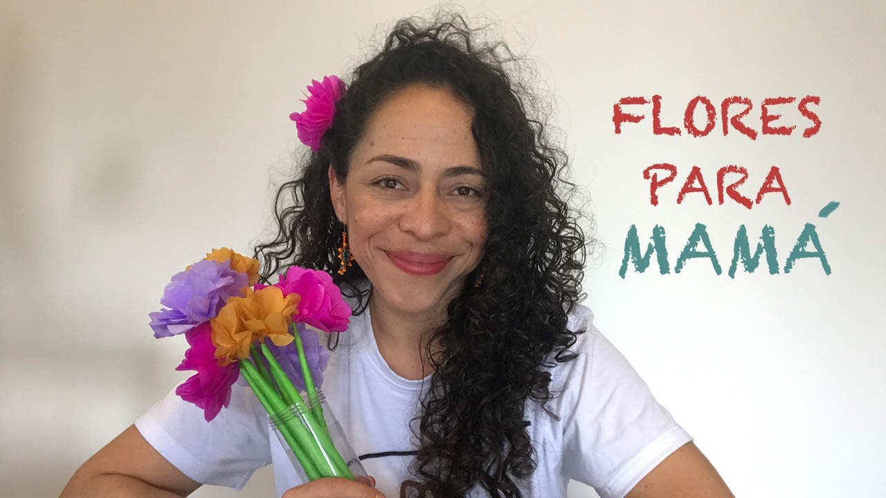 Como hacer flores en PAPEL. Regalo para mamá 💐