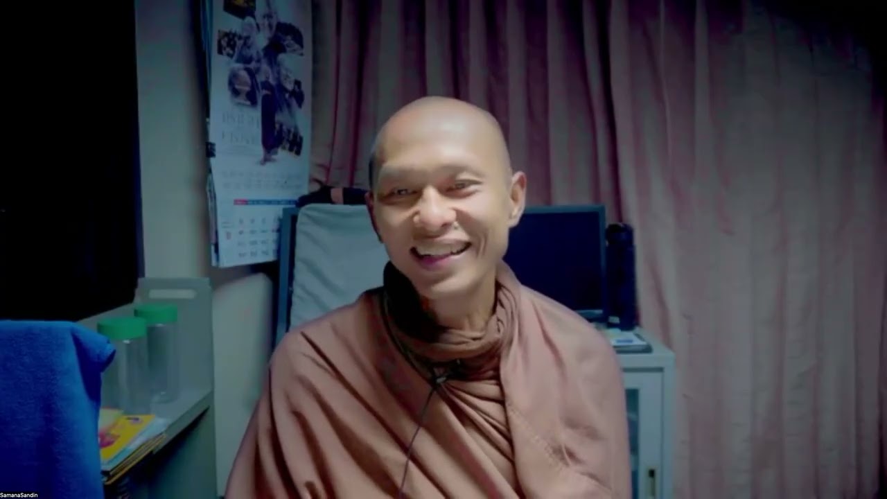 681117 พบมิตรดี ตอน ชาวพุทธที่แท้ต้องไม่ผูกติดอัตตากับโลก