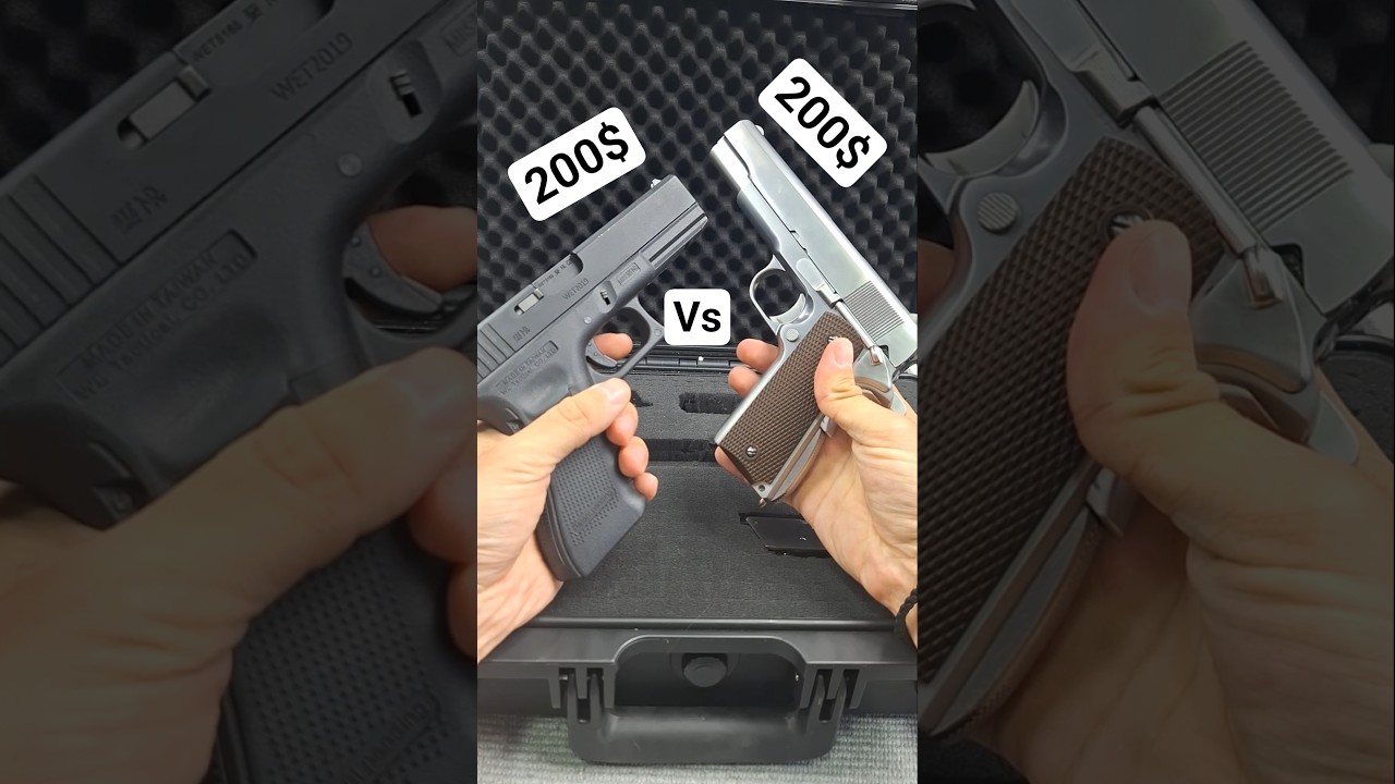 Colt 1911 i Glock 18 (Link) #airsoft