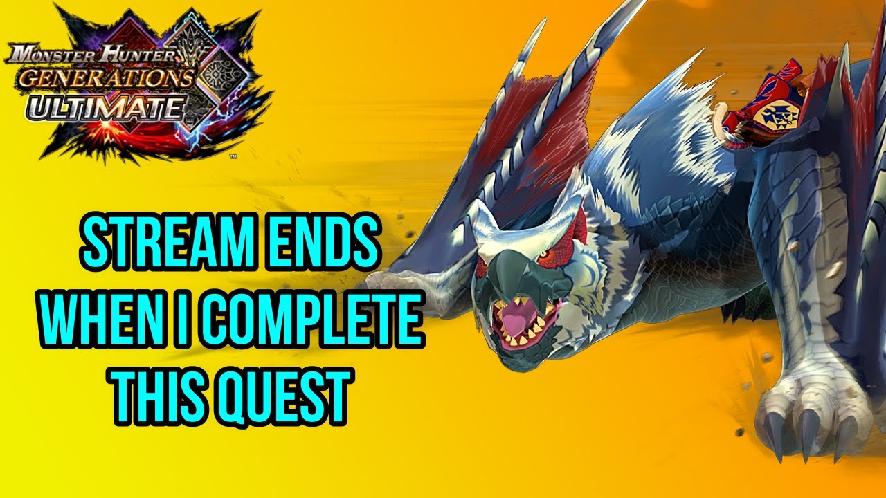 Silverwind Nargacuga G4 Hunt Is More Tough Than Expected | MHGU Solo