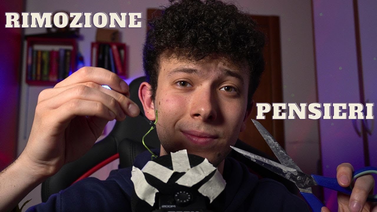 Rimuovo TUTTI i Tuoi Pensieri NEGATIVI | ASMR ITA