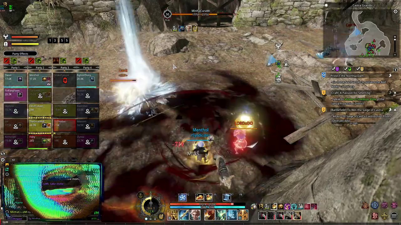 [Bless Online] [F2P] Siege of Castra Paladin PVP 2018 11 25 12 00