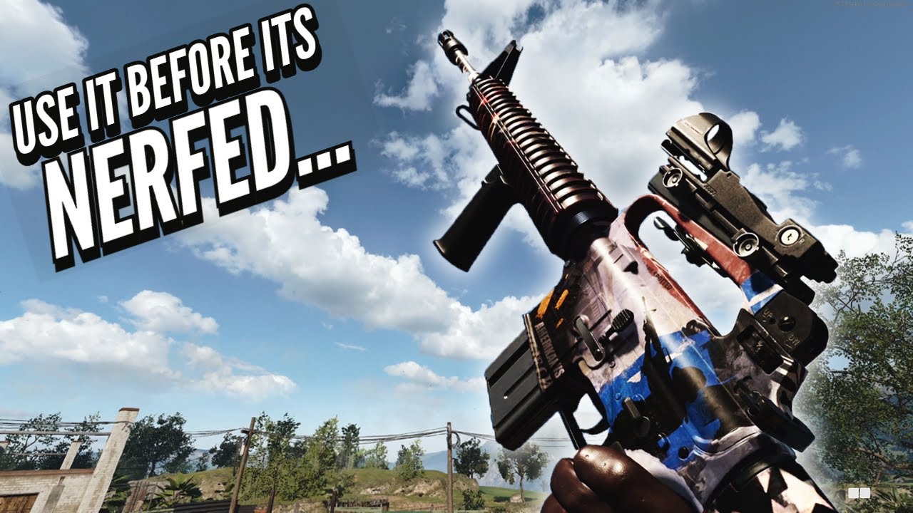 Используйте M16, пока её не ослабили... (Black Ops Cold War)