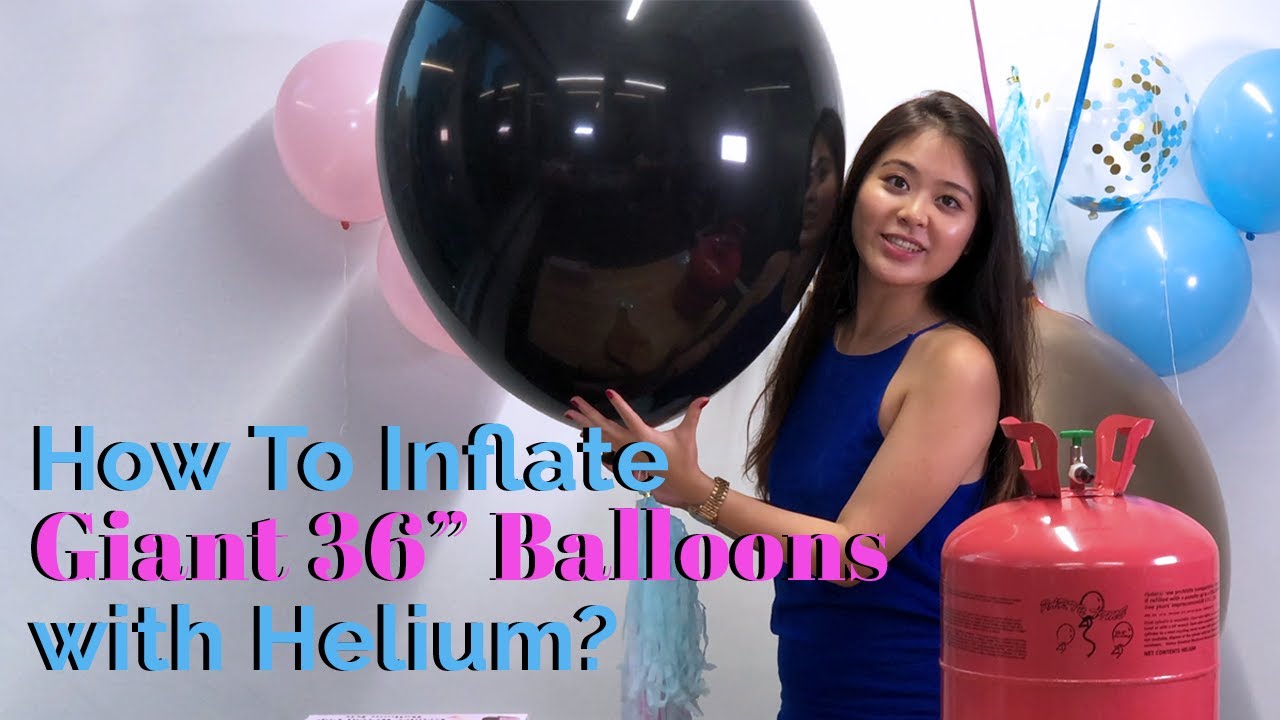 How To Inflate Balloons with Helium Like A Pro? 🎈