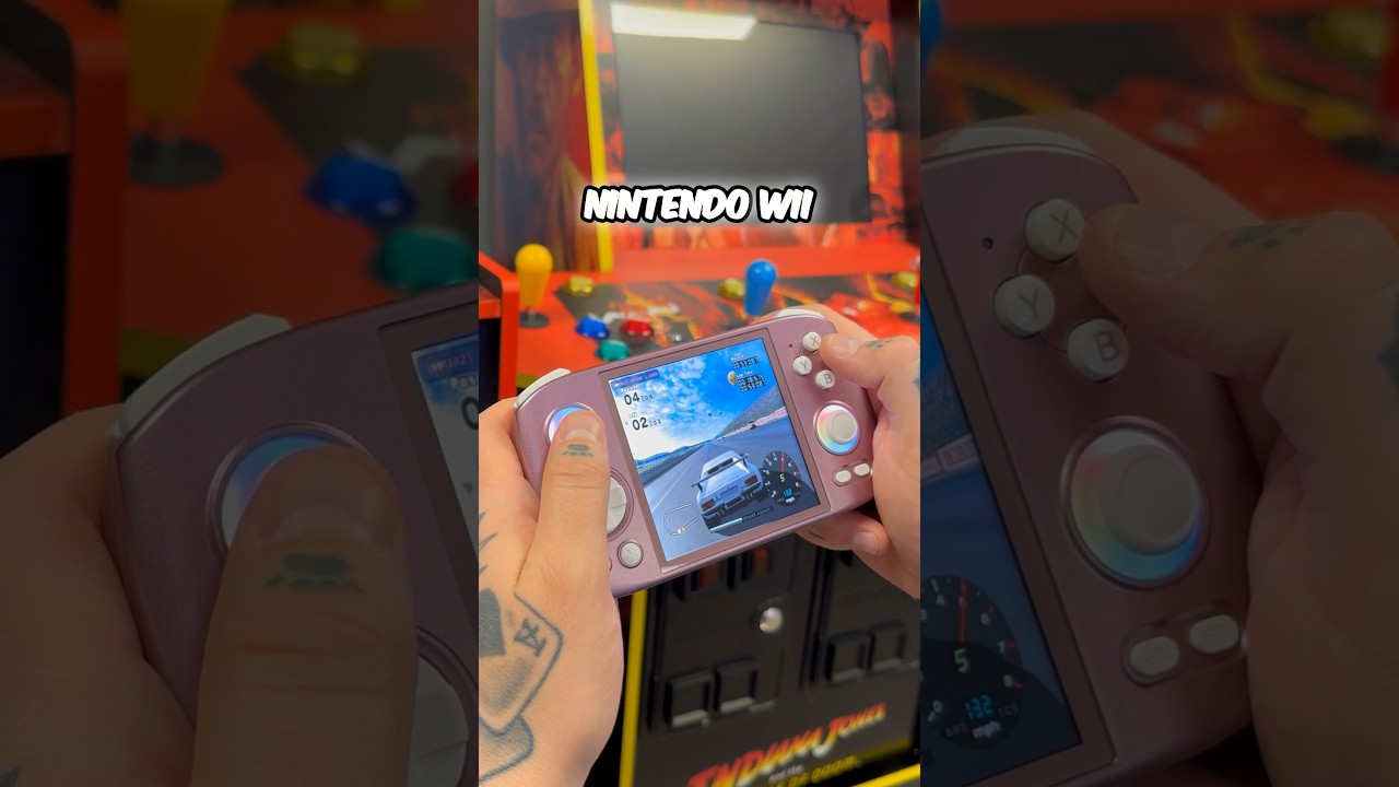 This Handheld Can Play PS2 & Nintendo Wii Games! @ANBERNIC #gamingcommunity #nintendo #shorts