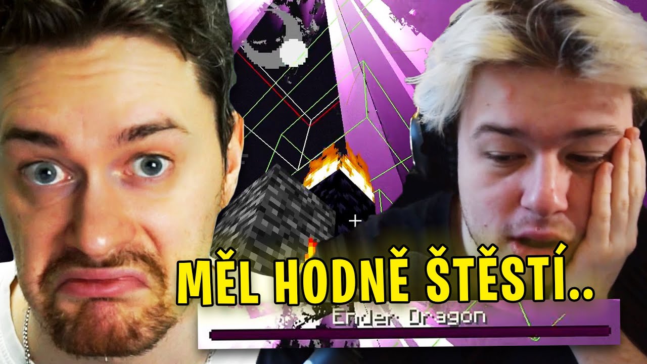 Reaguju na Minecraft speedrun od Herdyna a Flyguna...