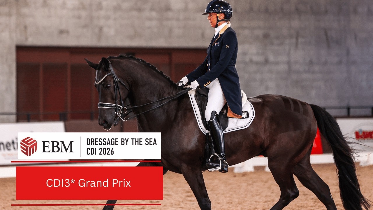 EBM Dressage by the Sea CDI 2026 | CDI3* Grand Prix | 4CYTE