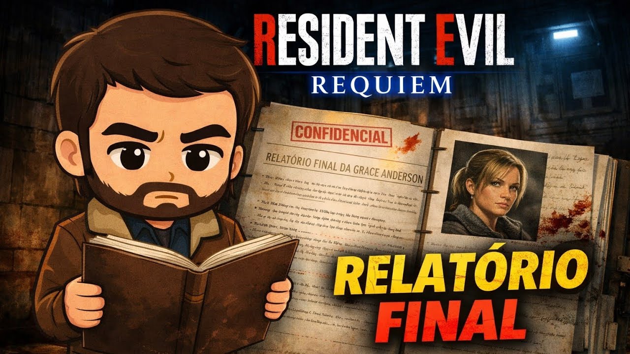 Resident Evil Requiem - extra relatório final da Grace