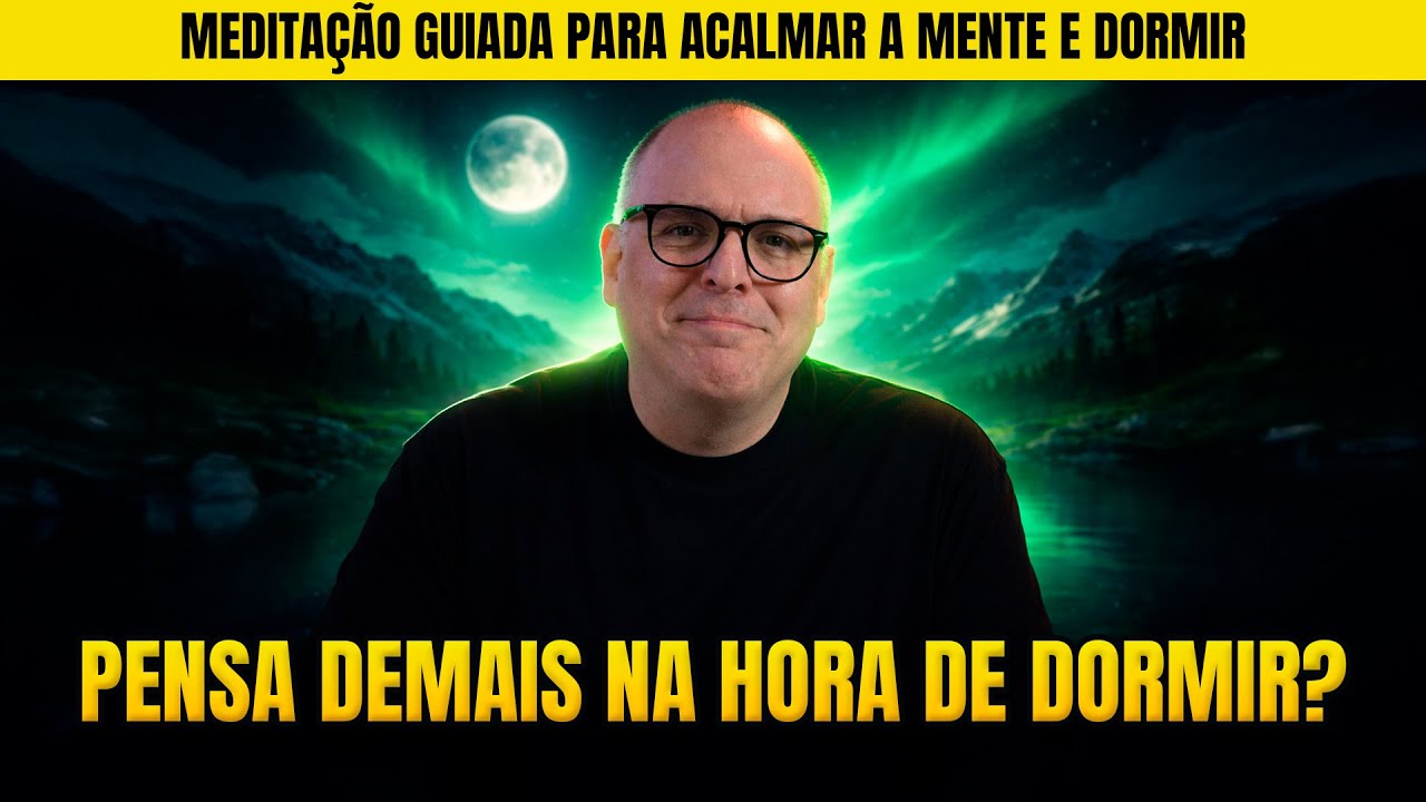 ⚠️ MEDITAÇÃO PARA DORMIR PARA QUEM PENSA DEMAIS À NOITE