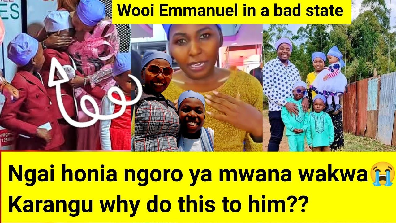 Karangu why tell this to our son?? Utalipia!! Triza kwaria cììgì trauma ya mwana wake. Wooi