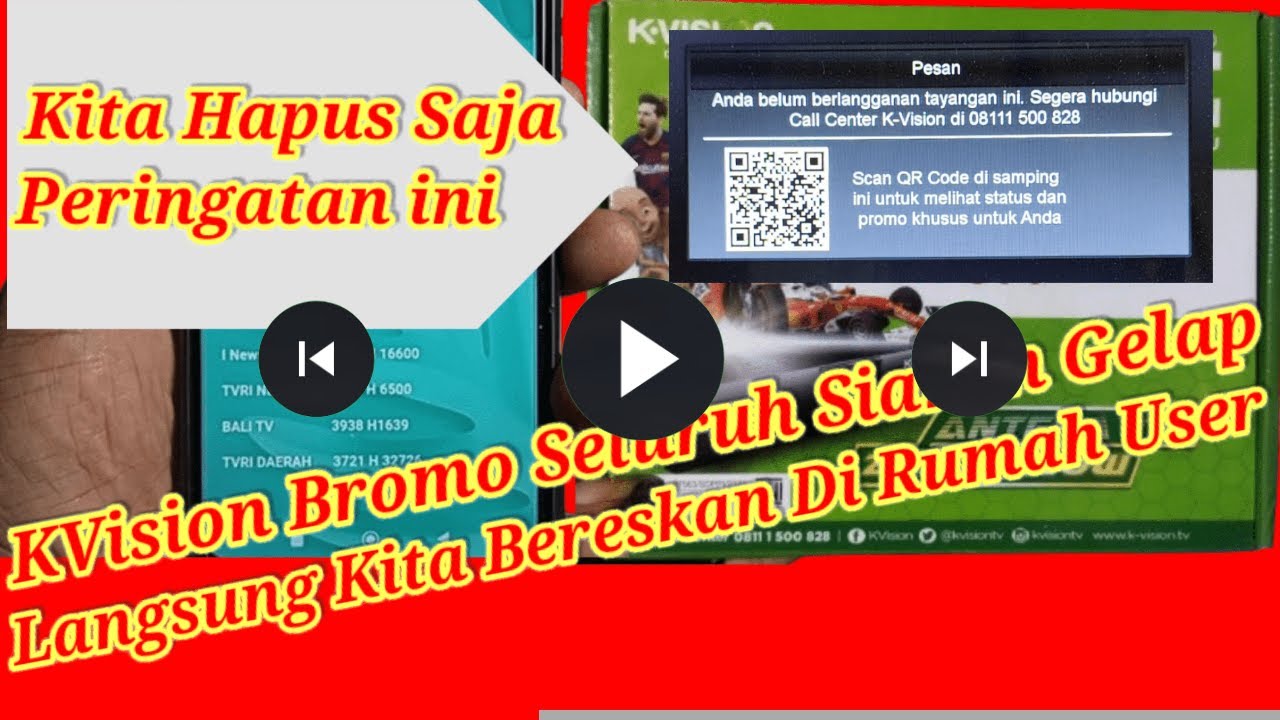 KVISION BROMO SELURUH SIARAN GELAP LANGSUNG EKSEKUSI DI TEMPAT USER