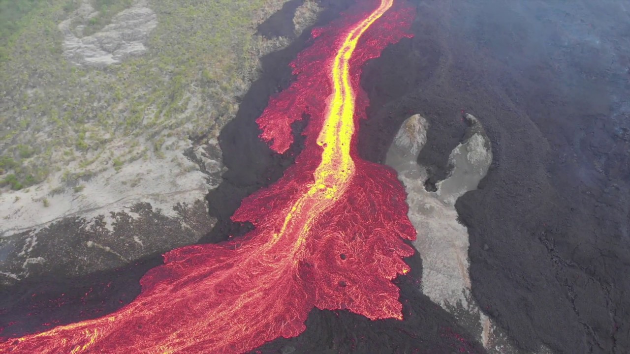 Eruption PIton de la fournaise 26 octobre 2019