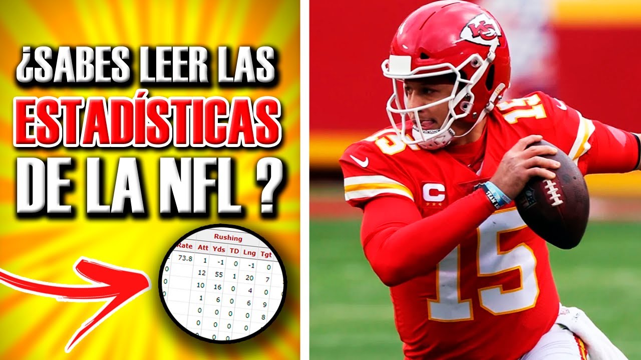 GUÍA NFL: ¿Cómo se leen las ESTADÍSTICAS de la NFL? PARTE 2 (Serás EXPERTO)