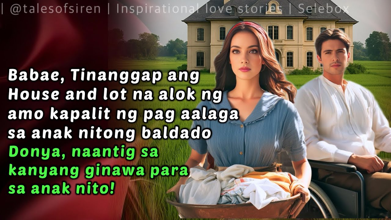 BABAE TINANGGAP ANG HOUSE AND LOT KAPALIT NG PAG AALAGA SA ISANG BALDADO | TALES OF SIREN