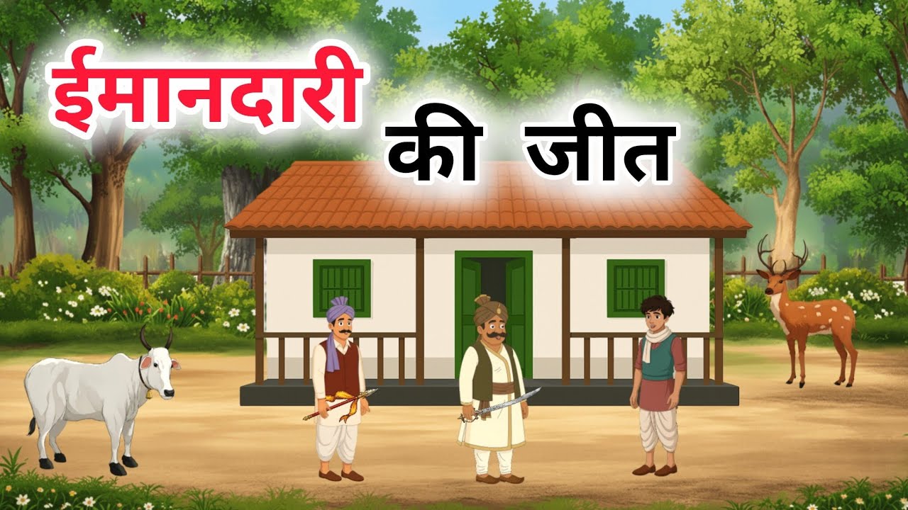 ईमानदारी की जीत। Hindi Kahani। Moral Story #viral #cartoon #video 
