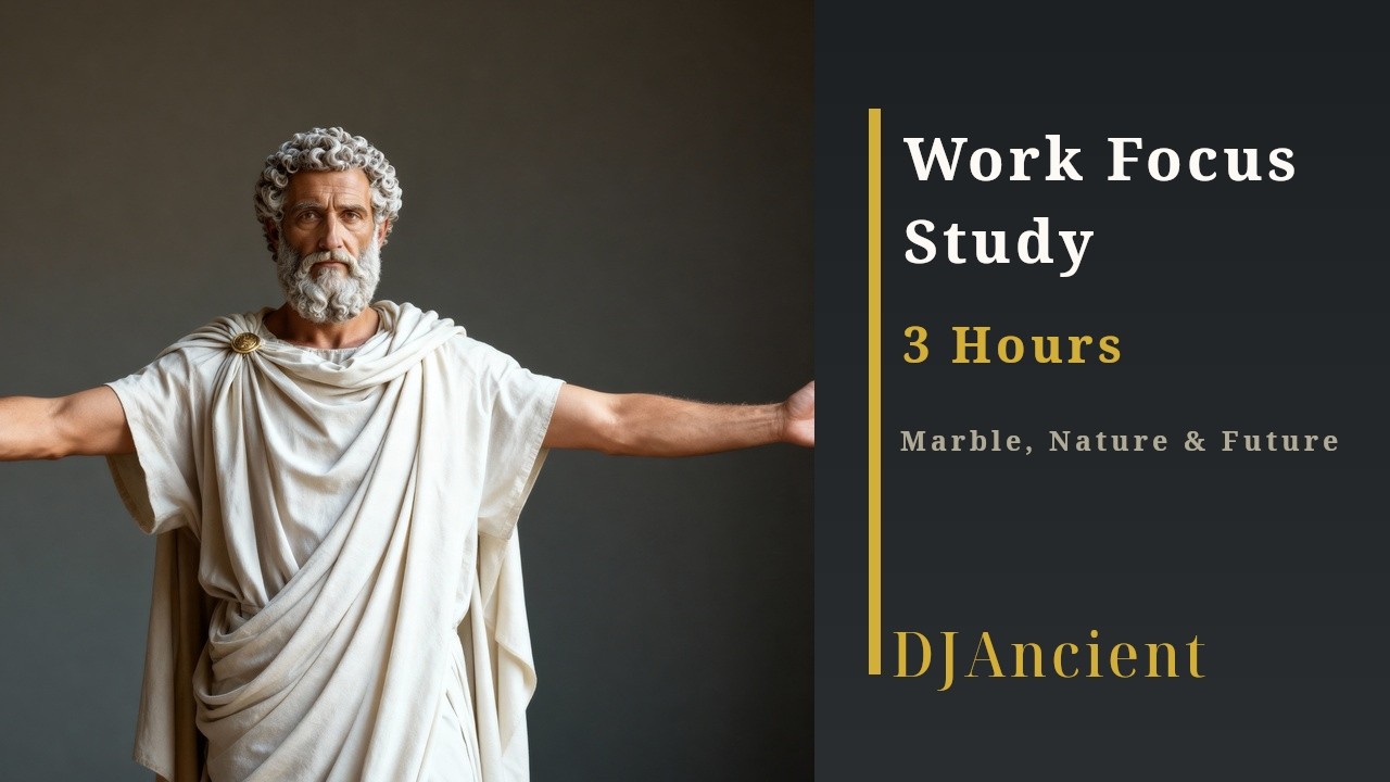 3 Hours Work Music | Marble, Nature & the Future — Ancient Greece Never Fell