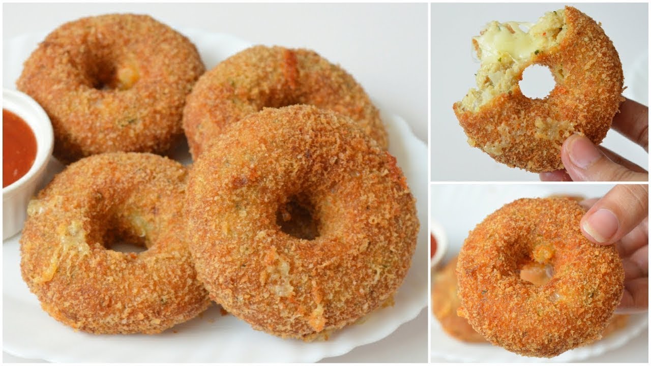 Potato Chicken Donut Recipe |Chicken Donut Recipe | by Ramsha 