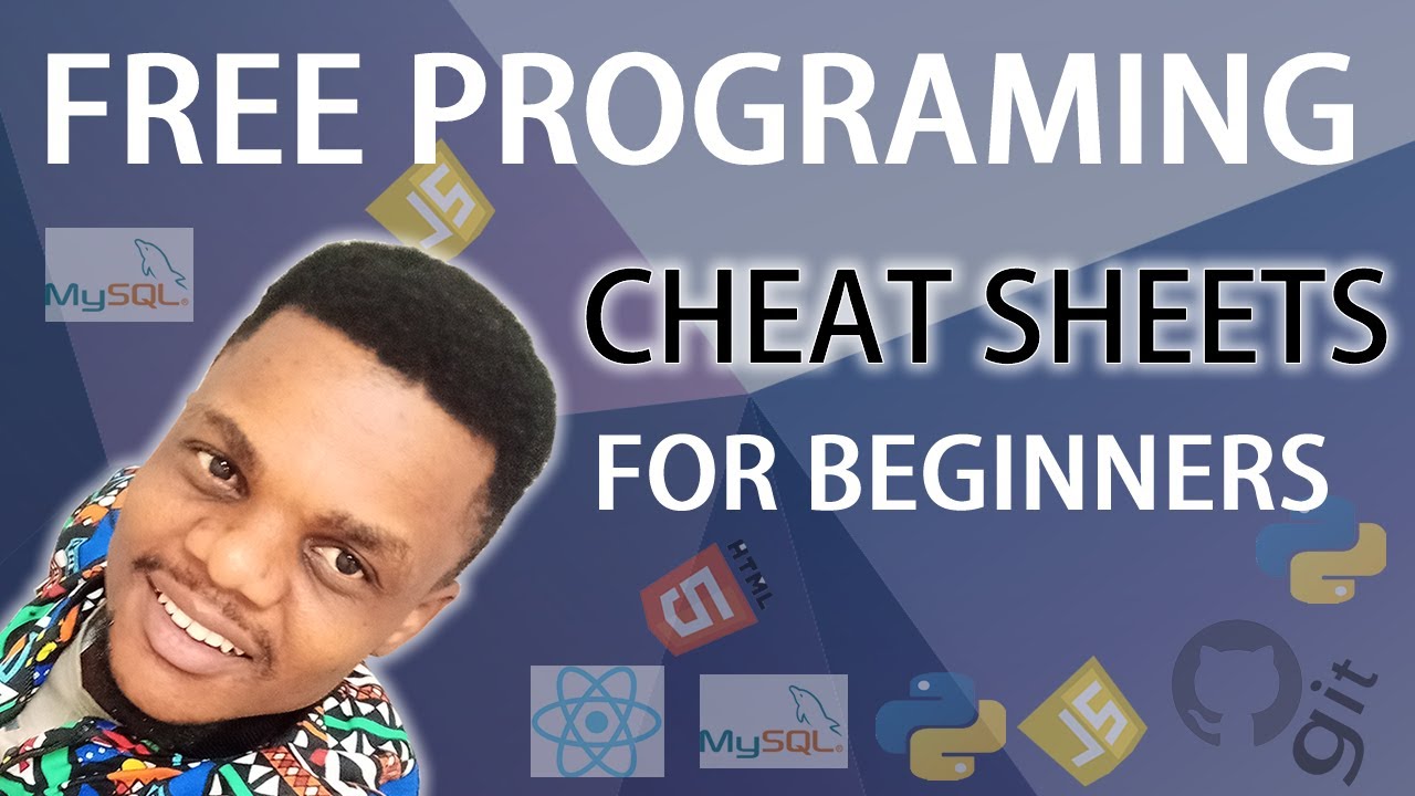 FREE PROGRAMMING CHEAT SHEETS FOR BEGINNERS