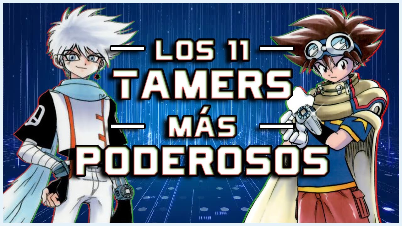 Los 11 Tamers más Poderosos de Digimon