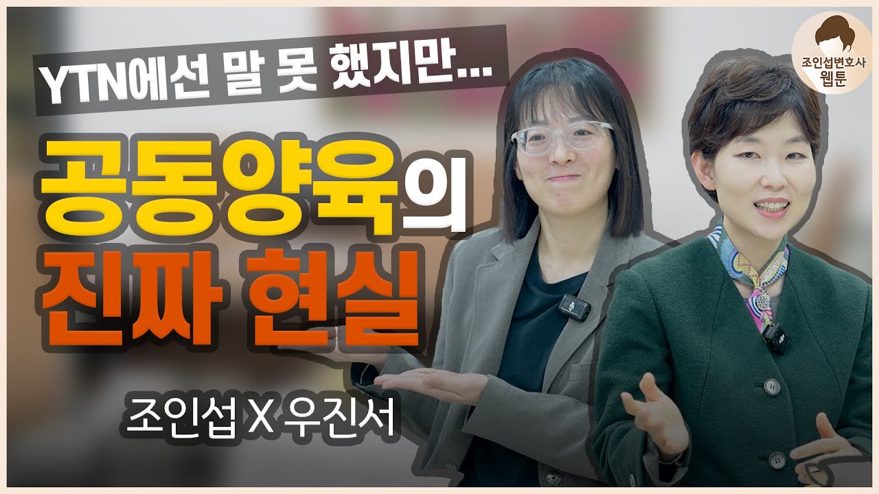 방송에선 말 못한 공동양육의 현실... [YTN조담소 비하인드/이혼전문변호사]