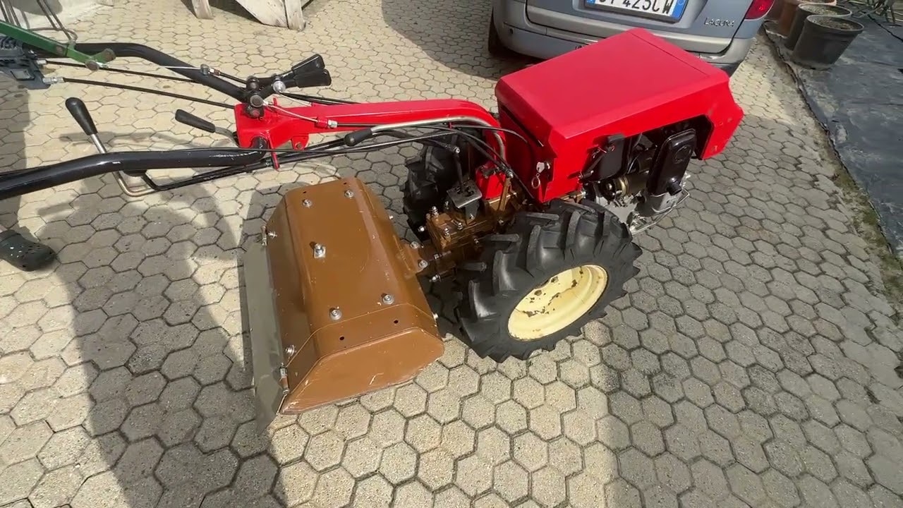 VALPADANA VMC 14 Motocoltivatore Professionale con Motore Diesel Lombardini