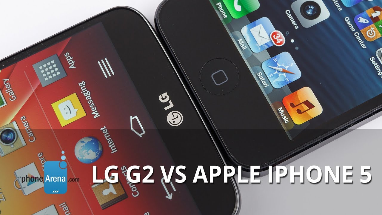 LG G2 vs Apple iPhone 5