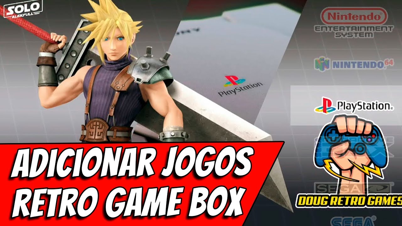 Como adicionar mais jogos e sistemas no Retro Game Box (Arc Browser/Android) do Doug Retro Games!
