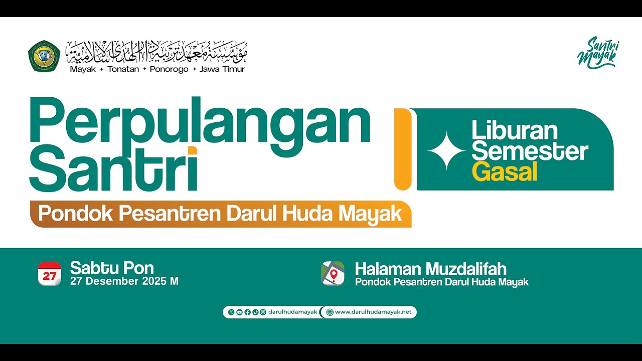 AFTER MOVIE PERPULANGAN SANTRI SEMESTER GANJIL