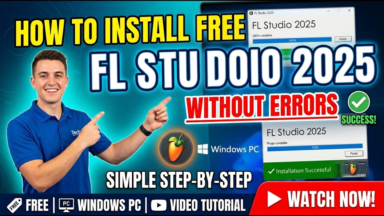 How To Install FL Studio Free 2025 Without Errors