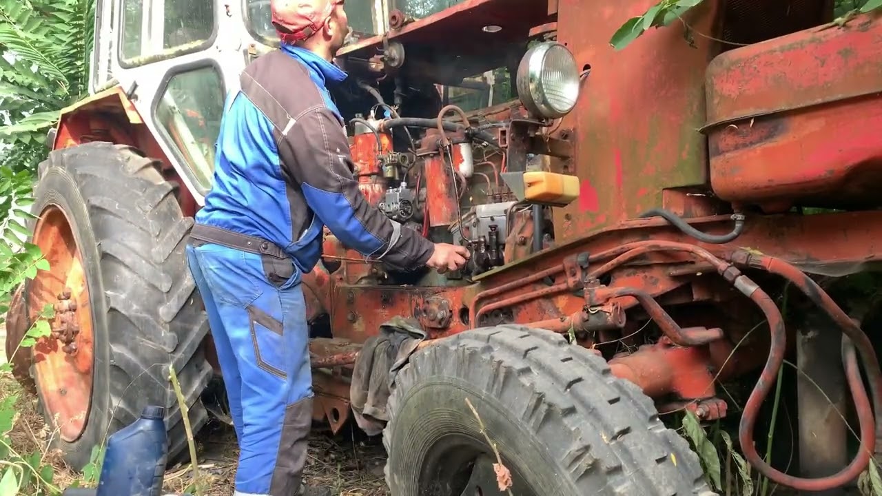 Запуск ЮМЗ-6 после 2 лет простоя!