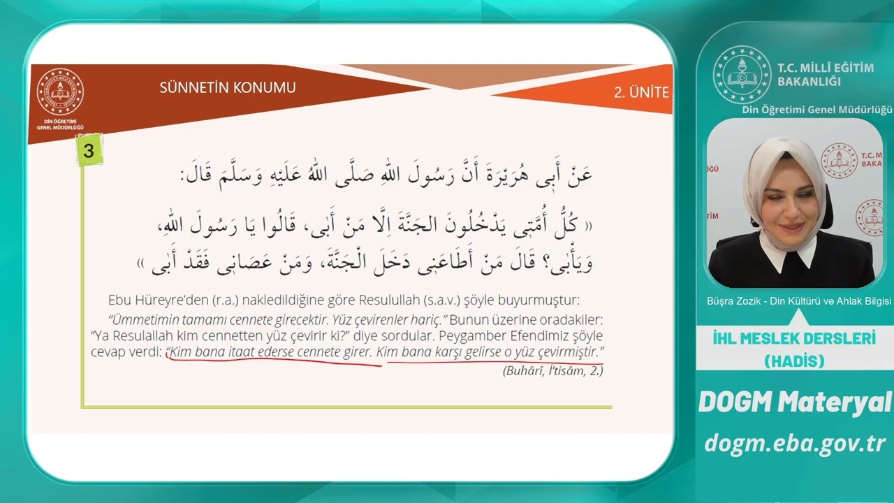 Örnek Alma ile Taklit Etme Arasındaki Fark - Kur’an ve Sünnete Bağlılık ile İlgili Hadis Metinleri