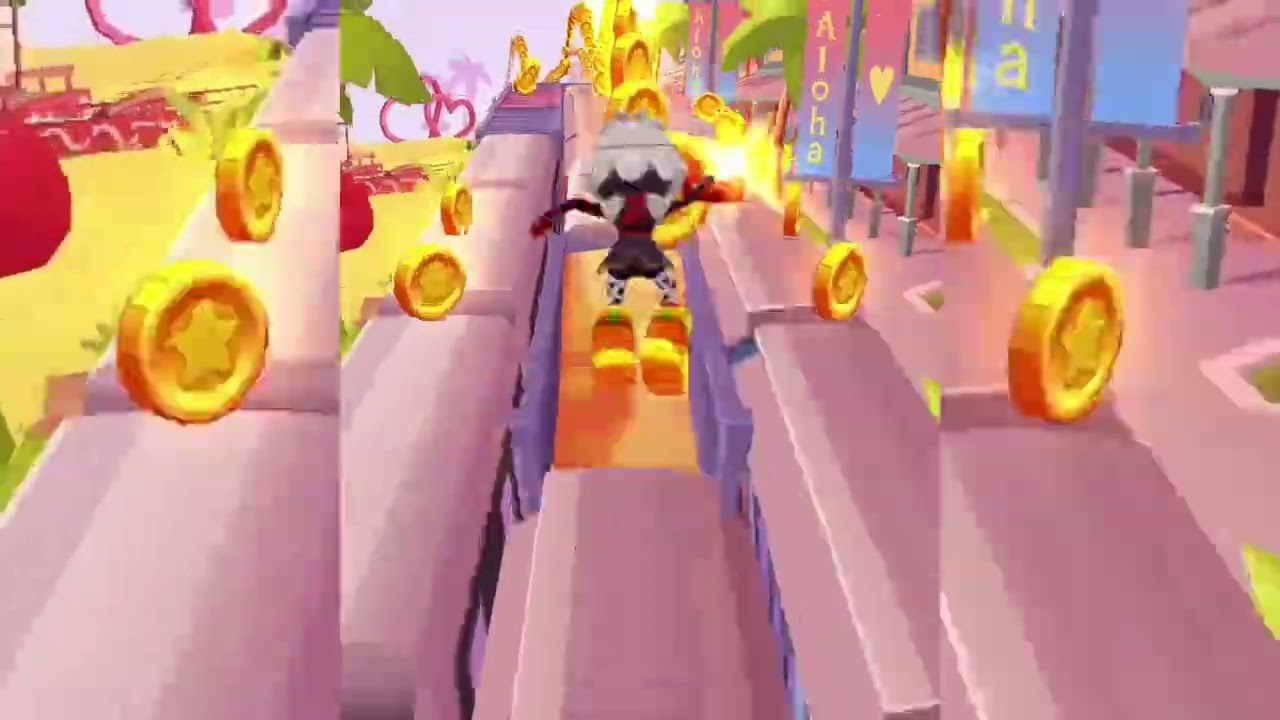 SUBWAY SURFER ALOHA HAWAI ISLAND #subwaysurfers 