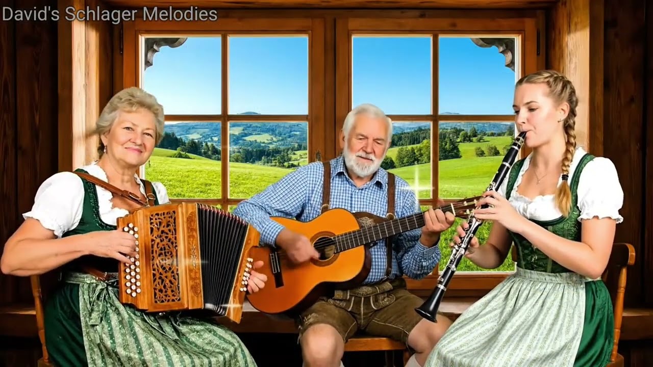 Vintage German Countryside Volksmusik – Heartwarming Accordion, Clarinet & Guitar Memories (1 Hour)