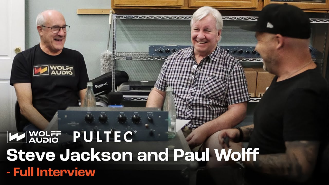 Компания Wolff Audio приобрела компанию Pultec — полное интервью со Стивом Джексоном и Полом Воль...