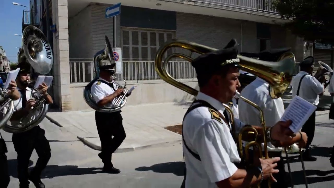 Banda di Rutigliano - Marcia I niberlunghi - Festa di San Rocco a Valenzano 16/8/24