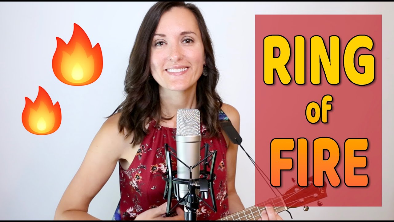 RING OF FIRE Ukulele Cover & Play Along - Songs & Stories
