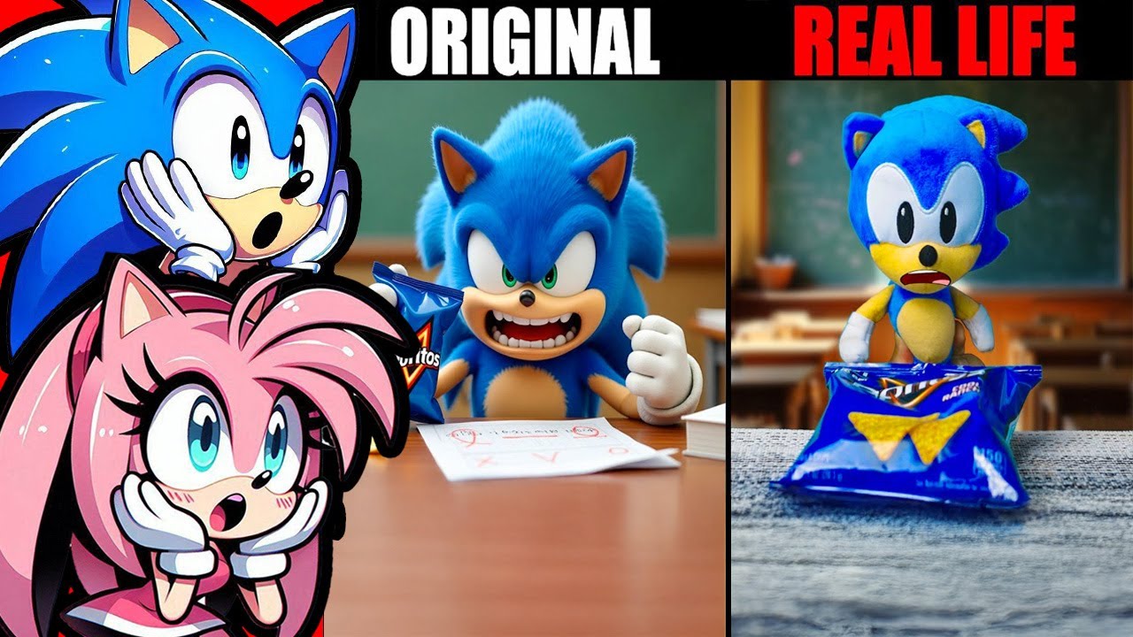 Reacting To AMY & SONIC IN REAL LIFE!