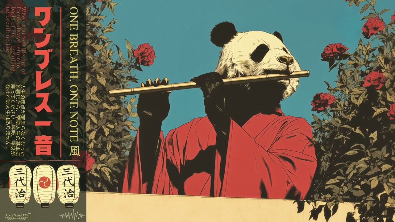 ᴏɴᴇ ʙʀᴇᴀᴛʜ, ᴏɴᴇ ɴᴏᴛᴇ 風 │Japanese Lo-Fi Grooves for Chill Days │ Broadcasting Beyond