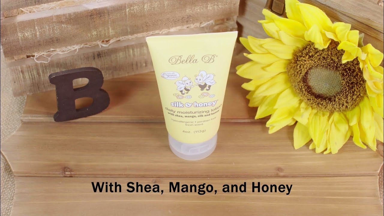 Bella B Silk & Honey Moisturizing Body Cream for Little Ones