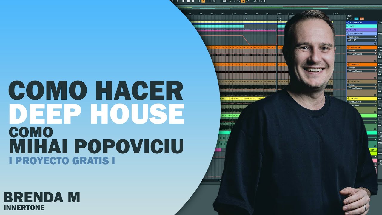 HICE UN REMAKE A MIHAI POPOVICIU / DEEP HOUSE  I PROYECTO + SAMPLES !!!! GRATIS !!!!!