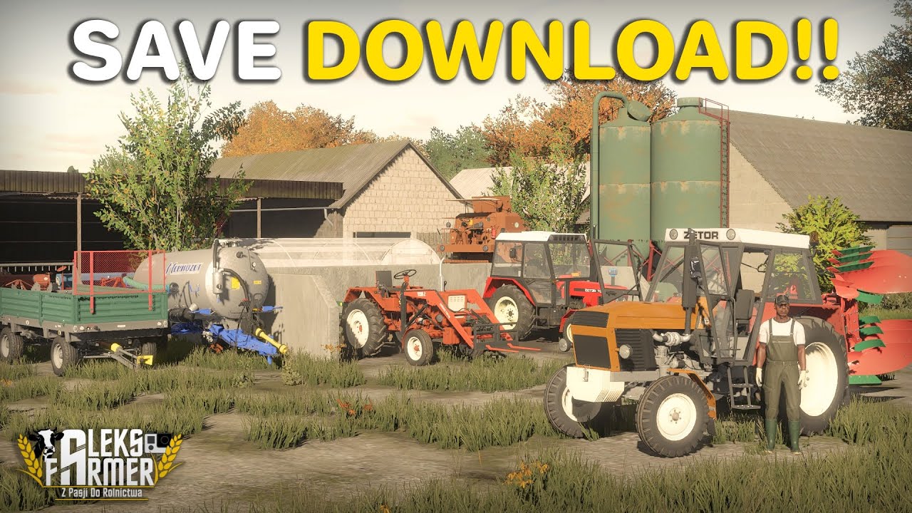 😱SAVE DOWNLOAD!!😱OPIS❤️MAŁE POLSKIE GOSPODARSTWO❤️|✈️ WYSOKIE LOTY ✈️ MEGA KLIMAT🔥OSADA👨‍🌾 AF 💪FS22