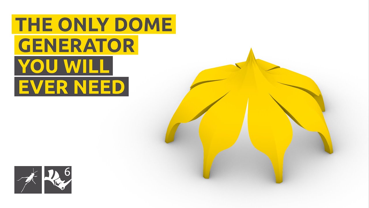 How to make the ultimate dome generator - Rhino/Grasshopper