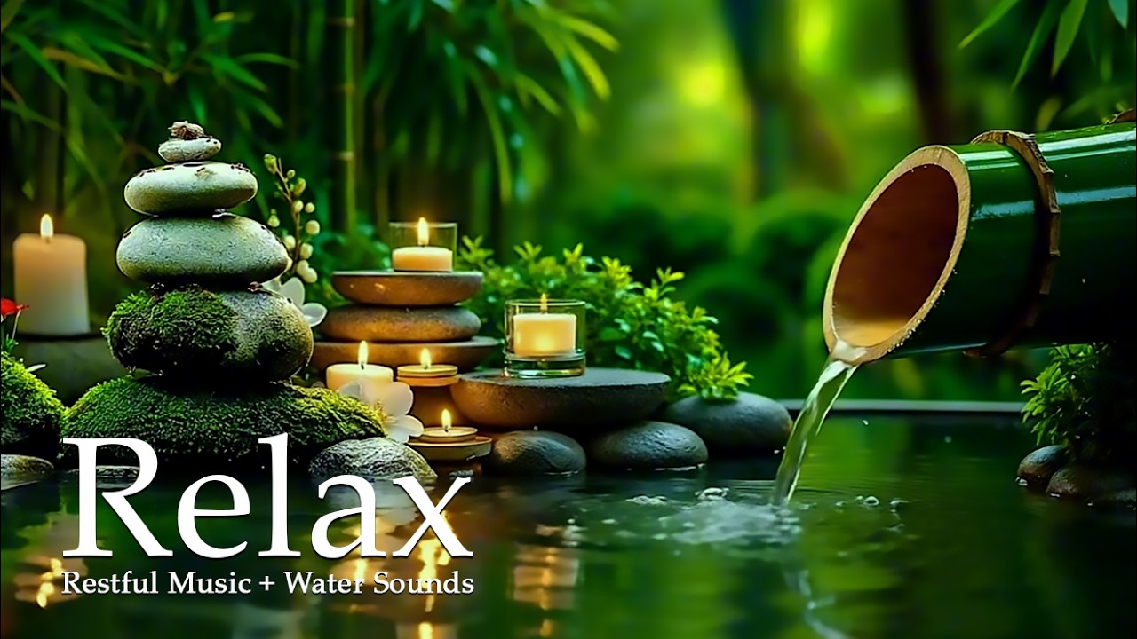 Calm Sleep Music with Soft Piano 🌿 Gentle Water Sounds